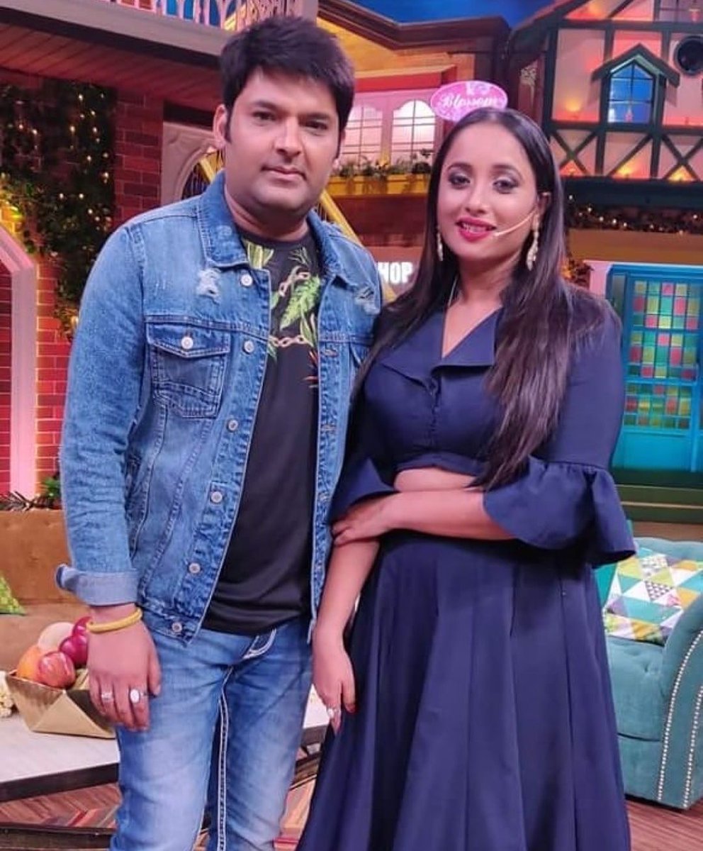 BhojpuriMagic's tweet photo. कॉमेडी किंग कपिल शर्मा और भोजपुरीया क्वीन रानी चटर्जी की जोड़ी कैसी लगी दोस्तों? कमेन्ट बॉक्स में बताएं। https://t.co/0aBUexEn3K
