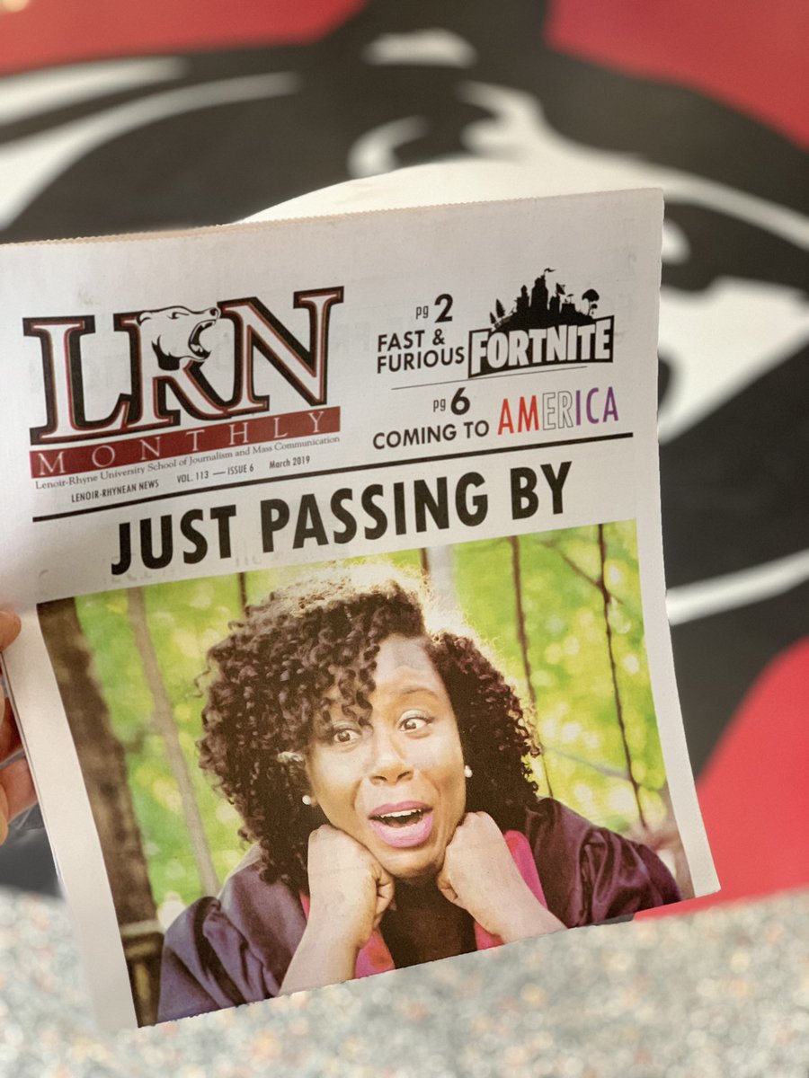 SophiaLRU's tweet photo. 📢Lenoir-Rhynean News, anyone?

Grab a copy of LR’s Newspaper (March Edition) and enjoy the great content collected and edited by our students from the School of Journalism and Mass Communication.
#WeAreLR https://t.co/YZbTwHhz2A