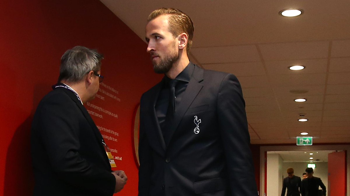 SpursOfficial's tweet photo. 📍 Checking in at Anfield.

#SuitedByBOSS 👔 #COYS https://t.co/xWUrub32Cx