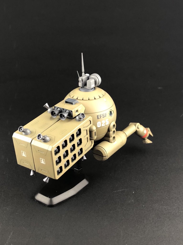 Go Rb 79m ボールm型 ボール機雷散布ポッド装備タイプ Hgucボールを改造 本体は面一にしてモールドを彫り直し バーニアなどをディテールアップ 機雷散布ポッドはネオジム磁石により可動します パイロットは Bphd 1 144 Msフィギュア01 を改造して Go Rb 79m ボールm型 ボール機雷散布ポッド装備タイプ Hgucボールを改造 本体は面一にしてモールドを彫り直し バーニアなどをディテールアップ 機雷散布ポッドはネオジム磁石により可動します パイロットは Bphd 1 144 Msフィギュア01 を改造して