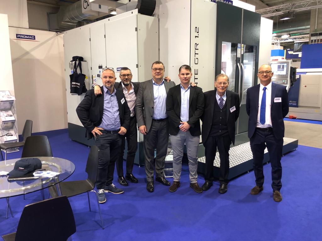 PROMACsrl's tweet photo. In #MECSPE, Promac ha siglato un accordo di mandato di rappresentanza con la Pierobon Macchine Utensili, una delle più importanti organizzazioni di vendita da sempre presente nel Veneto con un team di figure professionali ad elevata dinamicità ed esperienza tecnico-commerciale. https://t.co/Cviy7Mhe2o