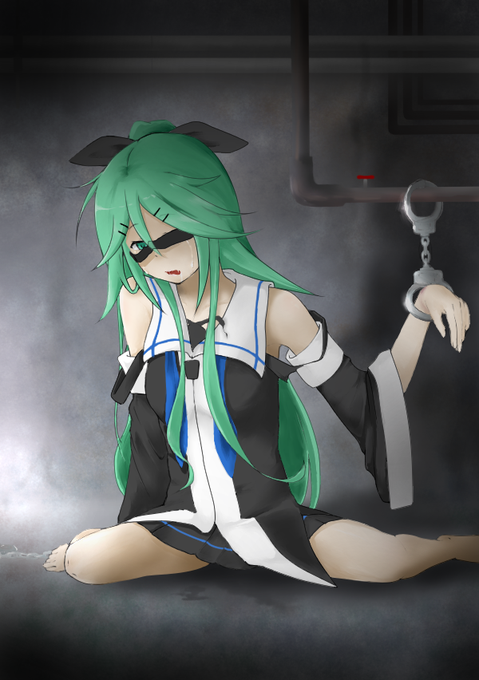 #平成最後に自分の代表作を貼る
#艦これ
せっかくなので初めて描いた山風の絵を 