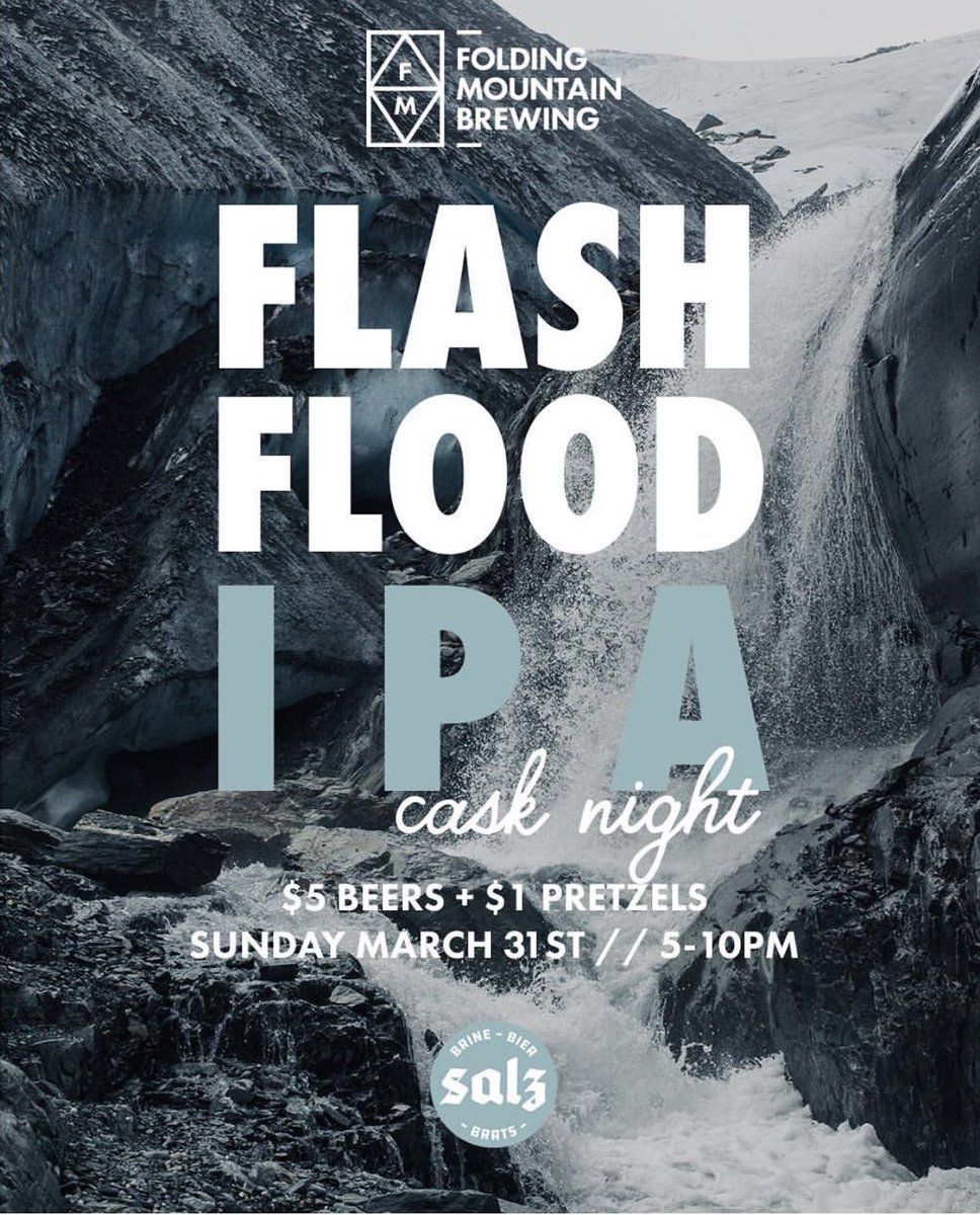 Sunday means cask night at <a href="/eatsalz/">SALZ -- NOW OPEN!!!</a>!