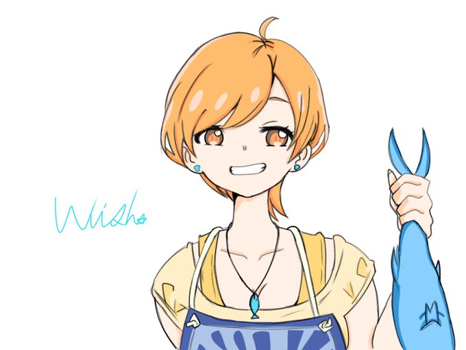 通報少女wish🍀さんがTwitterに投稿した晴海サワラ(ゾンビランドサガ)のイラスト。