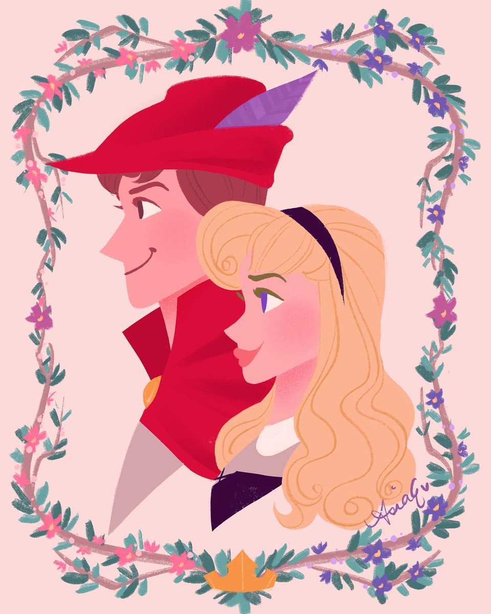 DisneySpain's tweet photo. Así se ven las parejas #Disney a través de los ojos de la fantásitca ilustradora #asiadraws. 🎨 ¿Cuál es vuestra favorita? https://t.co/6D052wUQor