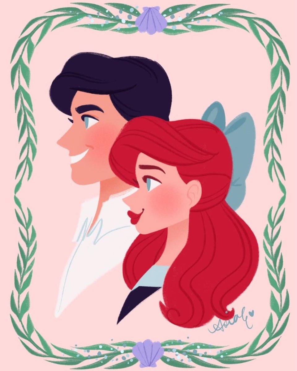 DisneySpain's tweet photo. Así se ven las parejas #Disney a través de los ojos de la fantásitca ilustradora #asiadraws. 🎨 ¿Cuál es vuestra favorita? https://t.co/6D052wUQor