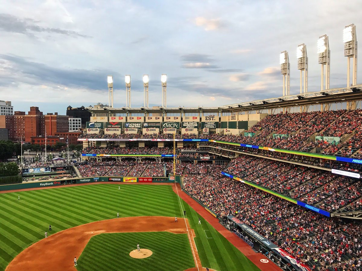 TheCLE's tweet photo. TOMORROW. 😍⚾ @Indians #ThisisCLE #HomeOpener https://t.co/jRKzuqUBfl