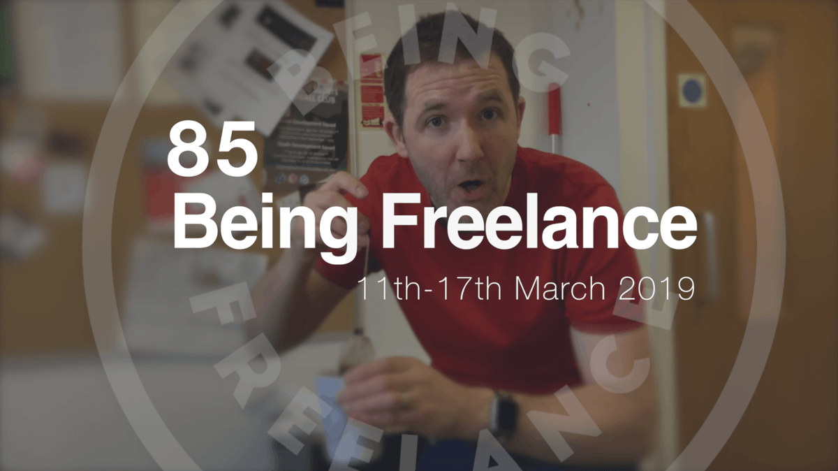*NEW FREELANCE VLOG*
Finally got around to editing it! 
The latest @sfolland #freelancelife vlog is out now: 
youtu.be/wG6rlqA9G6E