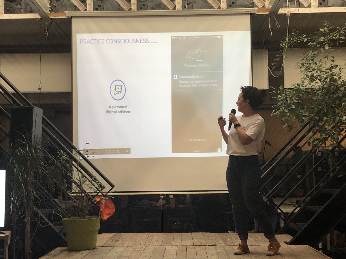 BeMyAppFR's tweet image. Team 9: ConsciousCycle! Let’s go! 🔥💡💪
#HackContraception