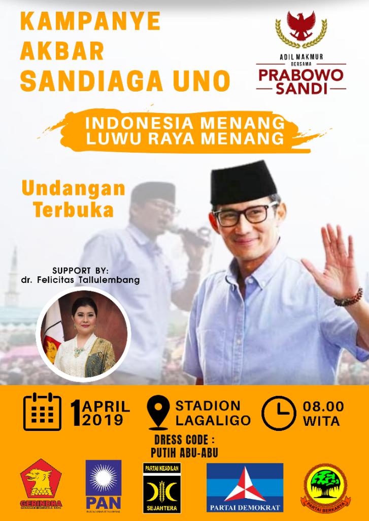 Hamsul13's tweet photo. Luwu Raya untuk Prabowo Sandi https://t.co/3IvGfHUIyp