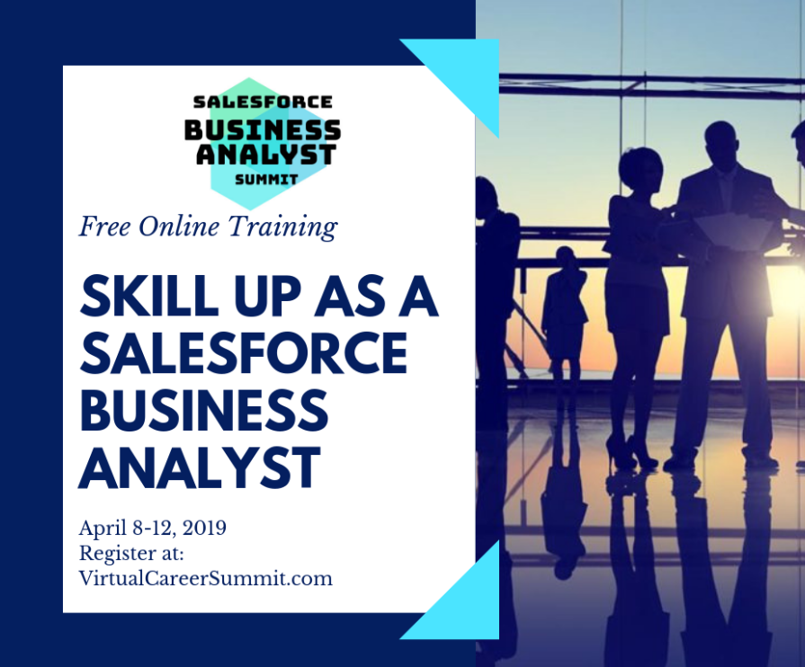jenwlee's tweet photo. Register for the inaugural Salesforce Business Analyst Virtual Summit! This free week of learning is dedicated to helping my fellow and aspiring BAs become even greater. https://t.co/8K0DipmKIE https://t.co/7qJyp17o6l