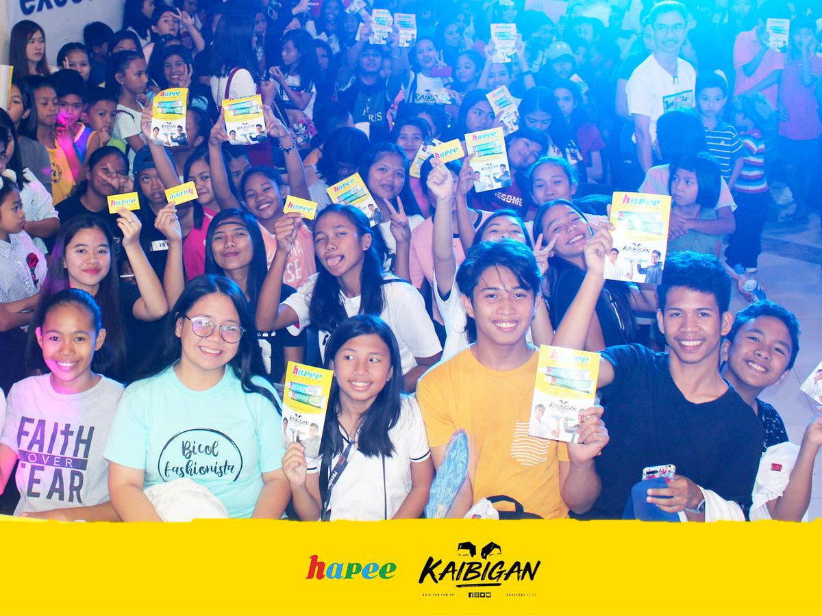 KaibiganOFC's tweet photo. Bicol is #perkinspired. Kaibigan, right? And Bicol loves Hapee Toothpaste! We all do :).
#kaibigan #hapee #ngitinghapee #hapeetoothpaste #kaibiganmovie #friend #afriendlovesatalltimes https://t.co/H43dGPiEZI