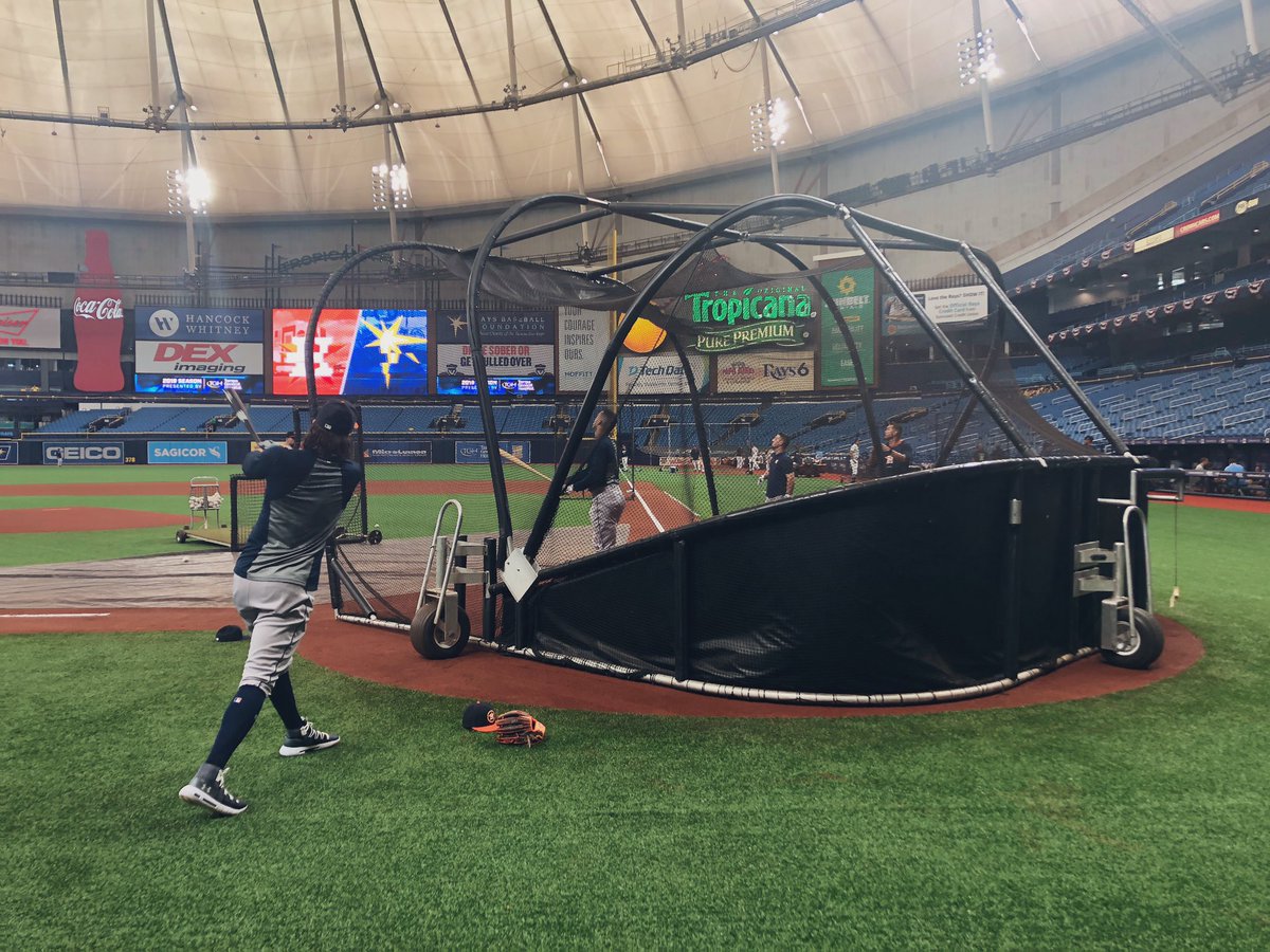 JuliaMorales's tweet photo. Correa’s in the lineup. One more in St. Pete. https://t.co/sWFEOMEdso