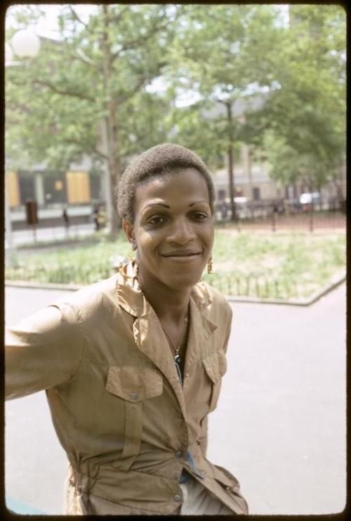 blkgirlculture's tweet photo. On #TransDayOfVisibility we remember activist and trailblazer  Marsha P. Johnson, without whom days like this would not be possible. https://t.co/ONtvnfazBS