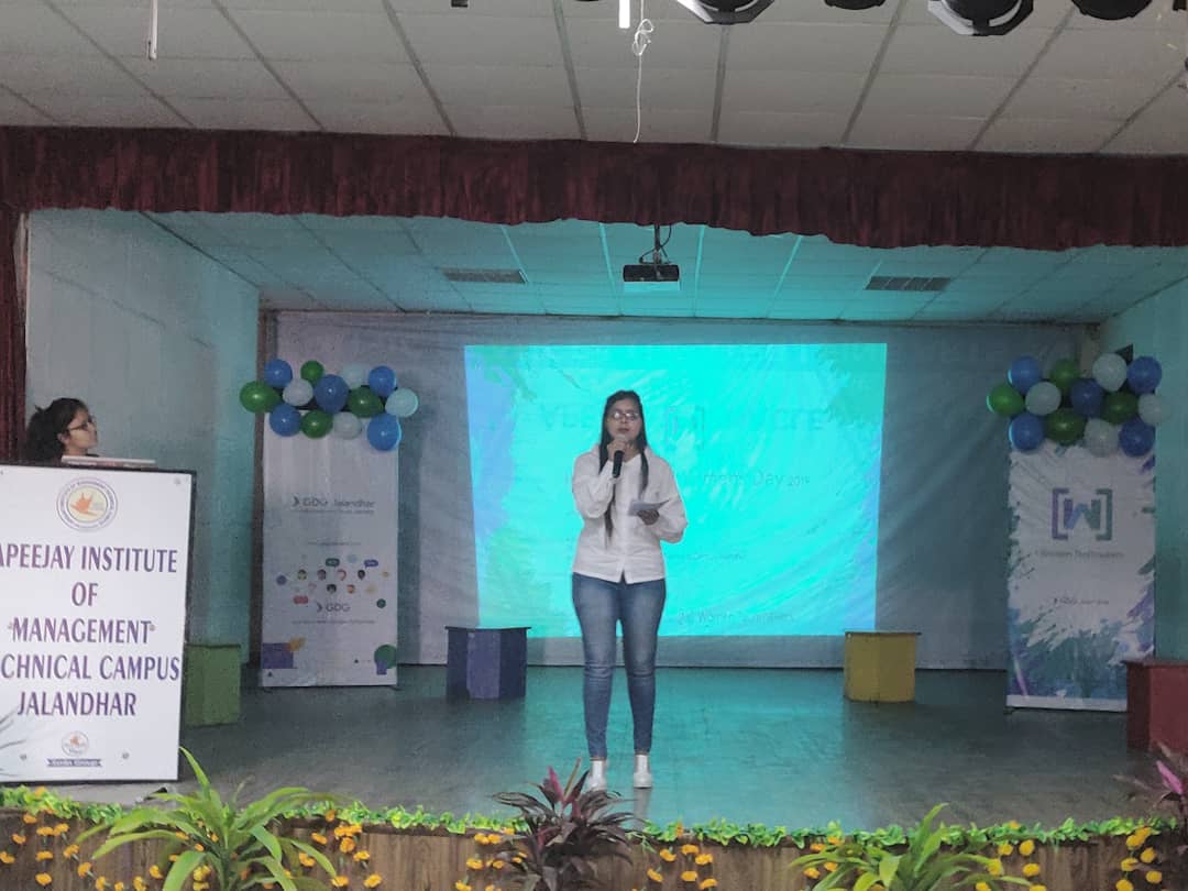 sidagarwal04's tweet image. Kudos to these amazing community organizers for a splendid #IWD19 meetup by #wtmjalandhar @GDGJalandhar. You all pulled off an amazing event. High on Josh!👍 😀😉💪😎
#womenintech #liftasyouclimb
@GoogleDevsIN @VrijrajSingh @Sonakshishukla1 @cammykamal @biswajeet_137 @lakshyas90