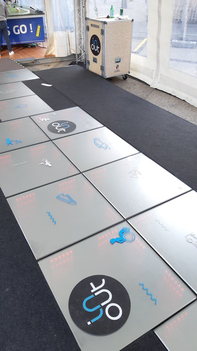 _ITSFr's tweet photo. Trottoir intelligent a @inOut_2019 inout. De l'énergie à revendre. https://t.co/maaIcXJmqN
