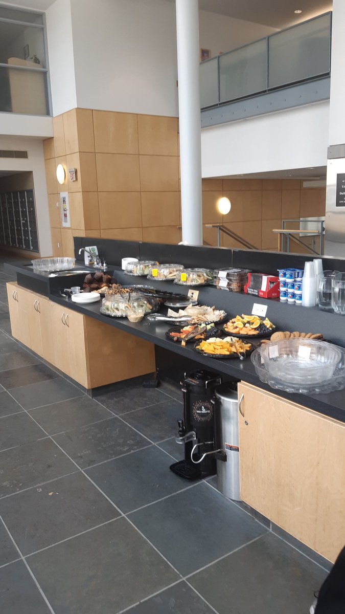 Food at the McCain atrium!!!