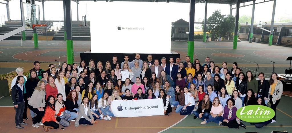 Proud to be #AppleDistinguishedSchools