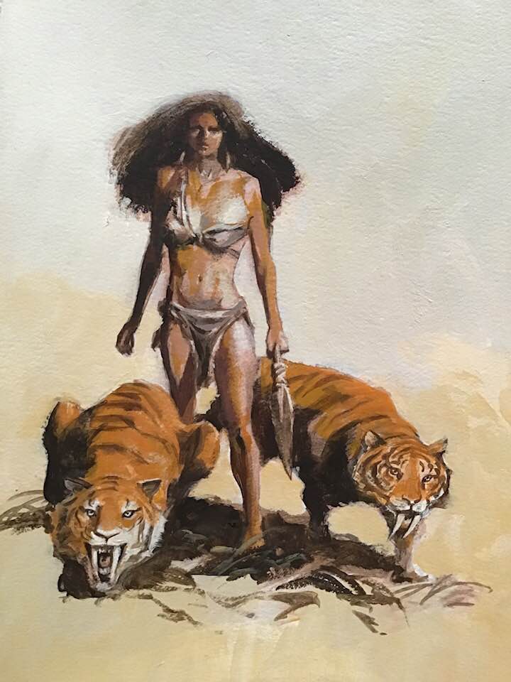 ERBurroughsFan's tweet photo. Jamie Chase created the art for the graphic novel of #ERB's AT THE EARTH'S CORE with @bobbynash. Here is a selection of more pieces he informally calls "Postcards from Pellucidar," from Facebook.
#AtTheEarthsCore #Pellucidar #DianTheBeautiful #DavidInnes https://t.co/MxieGGOmpd