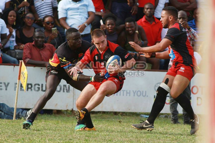 KawowoSports's tweet photo. Some images from yesterday's rugby game between Uganda and France that ended 34:13 in favor of Uganda 

📸 | @BatanuddeJohn 
#KawowoUpdates
#FRUGWeek2019 https://t.co/BGBtTnKrnU