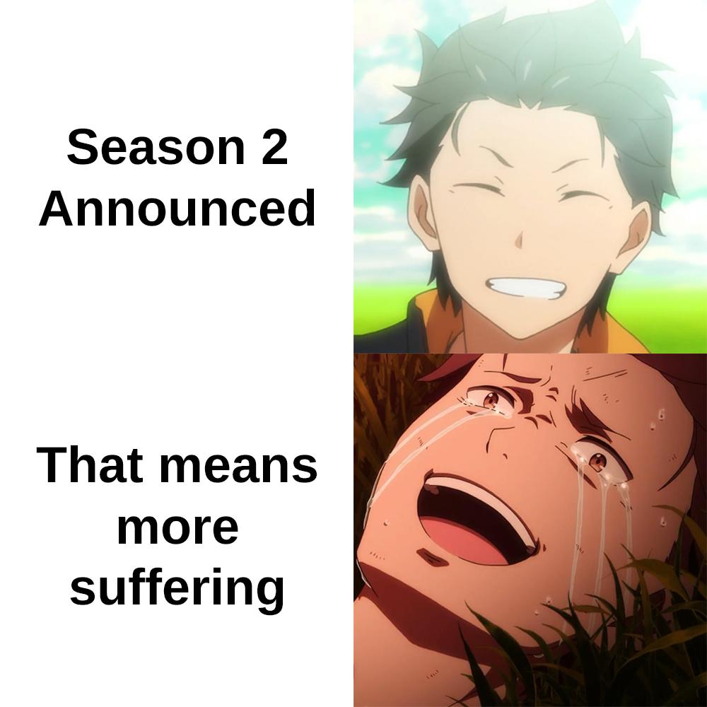Anime Memes Rutukiran Re Zero Twitter
