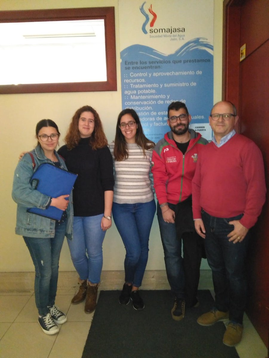 El jueves pasado, nuestros científicos hicieron una escapada a #Jaén para conocer la #empresa <a href="/somajasa/">SOMAJASA</a>. Fueron muy bien atendidos por Pedro Talavera, Jefe Dpto. Gestión de Clientes, muchas gracias por atendernos tan bien. #empleo #lanzadera 💪🚀