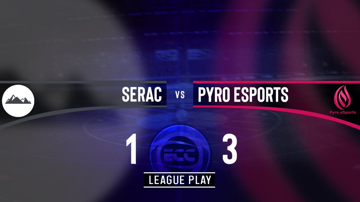 SundaysEsport's tweet image. ❗ #ECCSeason3 - Champions Division:

#PyroeSports beat @SeracGG 3-1.