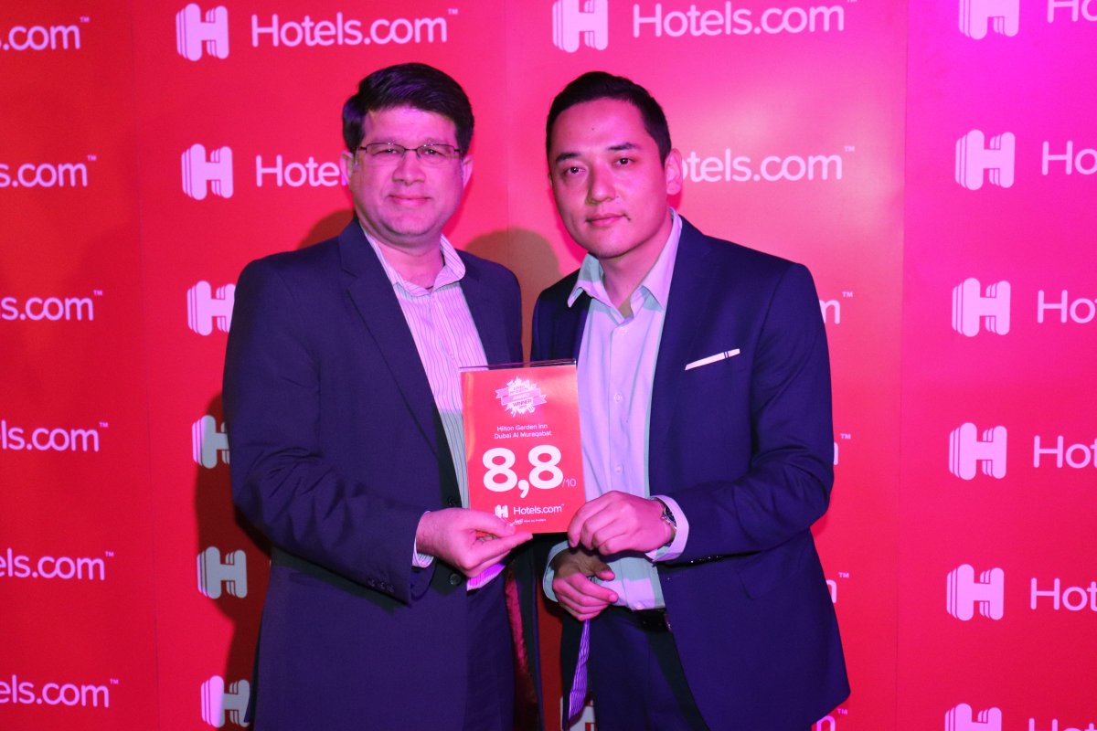 HiltonDeira's tweet photo. For Hilton its always Guests satisfaction comes first, that’s the reason  for guests Hilton comes first when it comes to hospitality.
 Yes! Its an another proud moment for Hilton Garden Inn Dubai Al Muraqabat - Deira for Winning the https://t.co/wQE1fbP8Lf 2019 award. https://t.co/rIao9XE16F