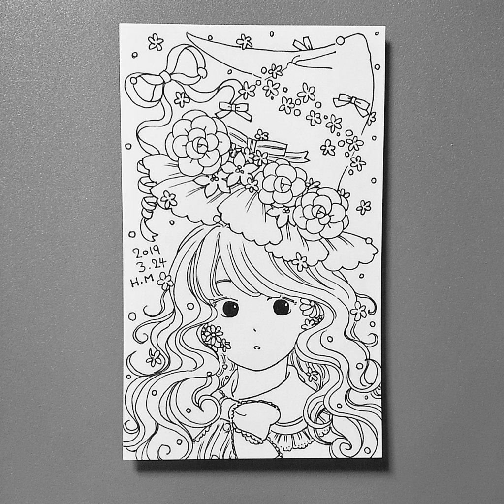 ちょうど良きタグが?
#俺の描いたかわいいを見てくれ
#絵 #イラスト #一発描き