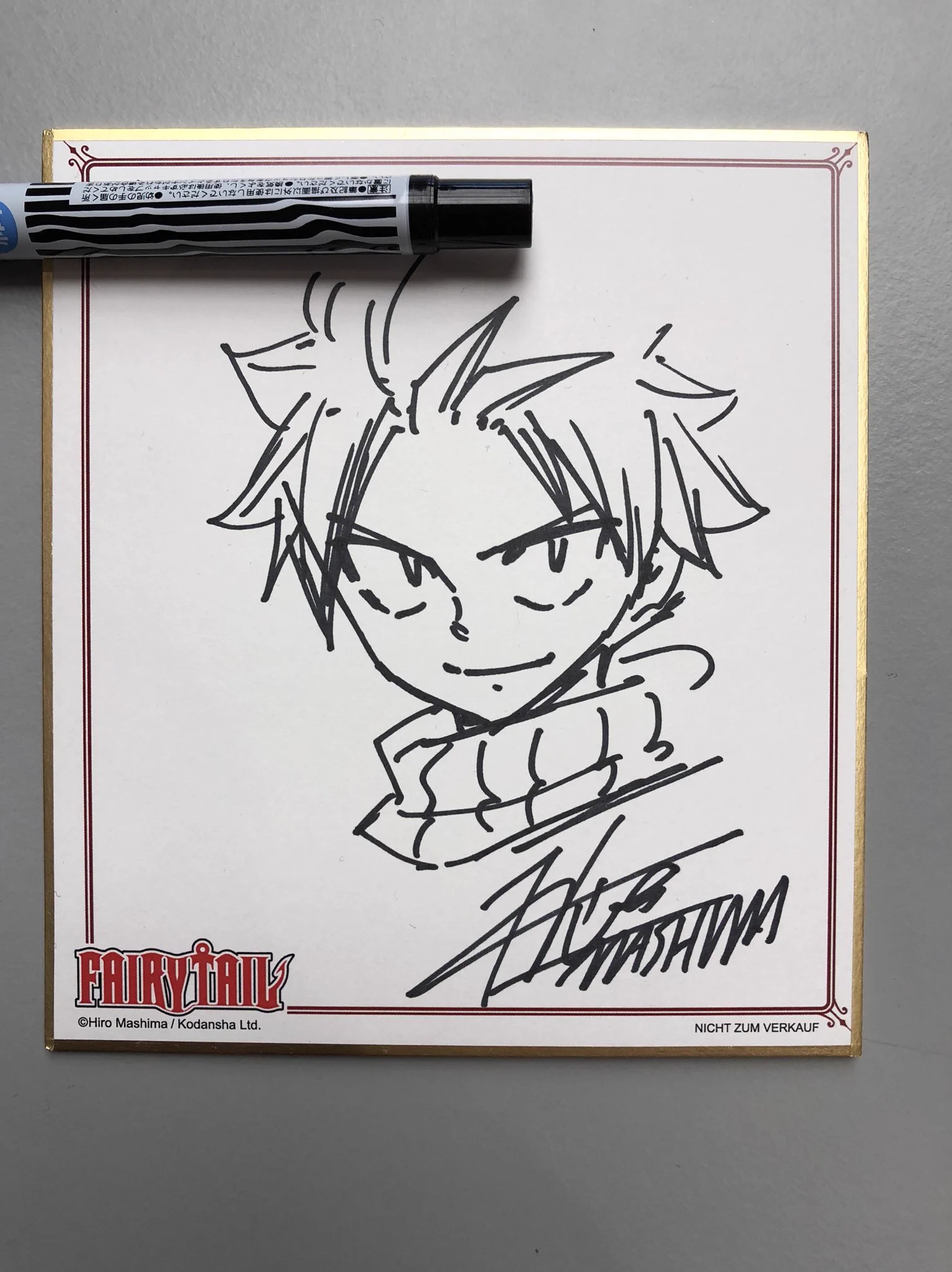 り*）様 FAIRY TAIL 真島ヒロ サイン 直筆 真島ヒロ on X: 