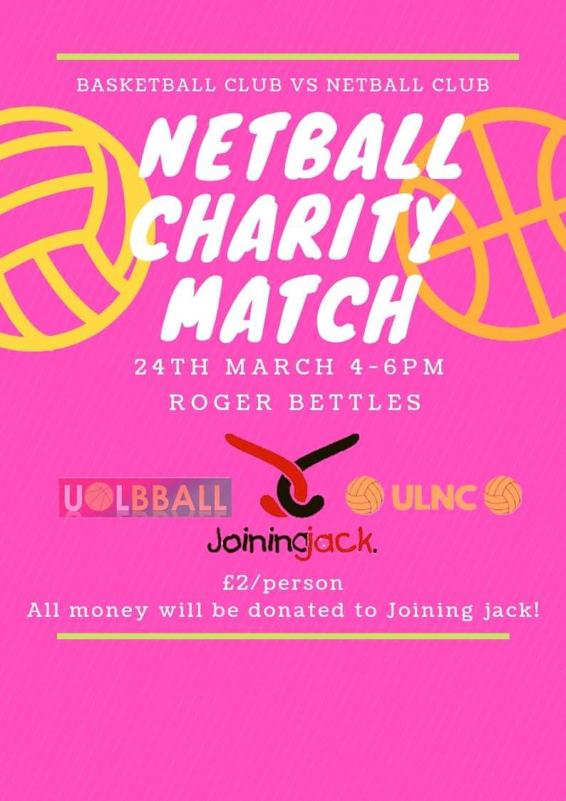 Today is the day of our <a href="/alljoinjack/">Joining Jack</a> netball vs basketball game 🙏🏻