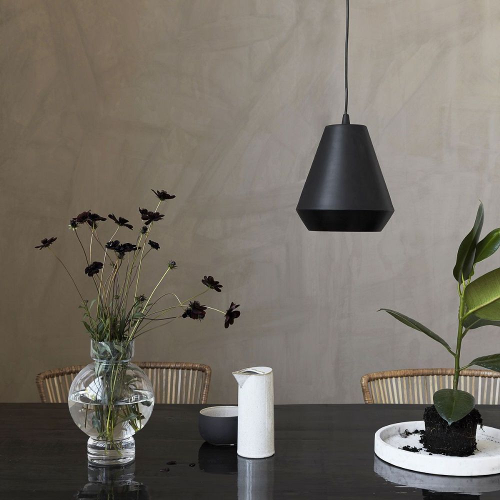 Precise styling and a smooth matt finish give this black lamp pendant a sophisticated air. Now in our sale ** 50% off! **  buff.ly/2J9IMvO  #scandinavian #interiordesign #nordichome #lighting