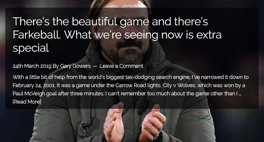NEW 👁‍🗨

There's the beautiful game and there's Farkeball. What we're seeing now is extra special [@gary_gowers]

norwichcity.myfootballwriter.com/2019/03/24/the…