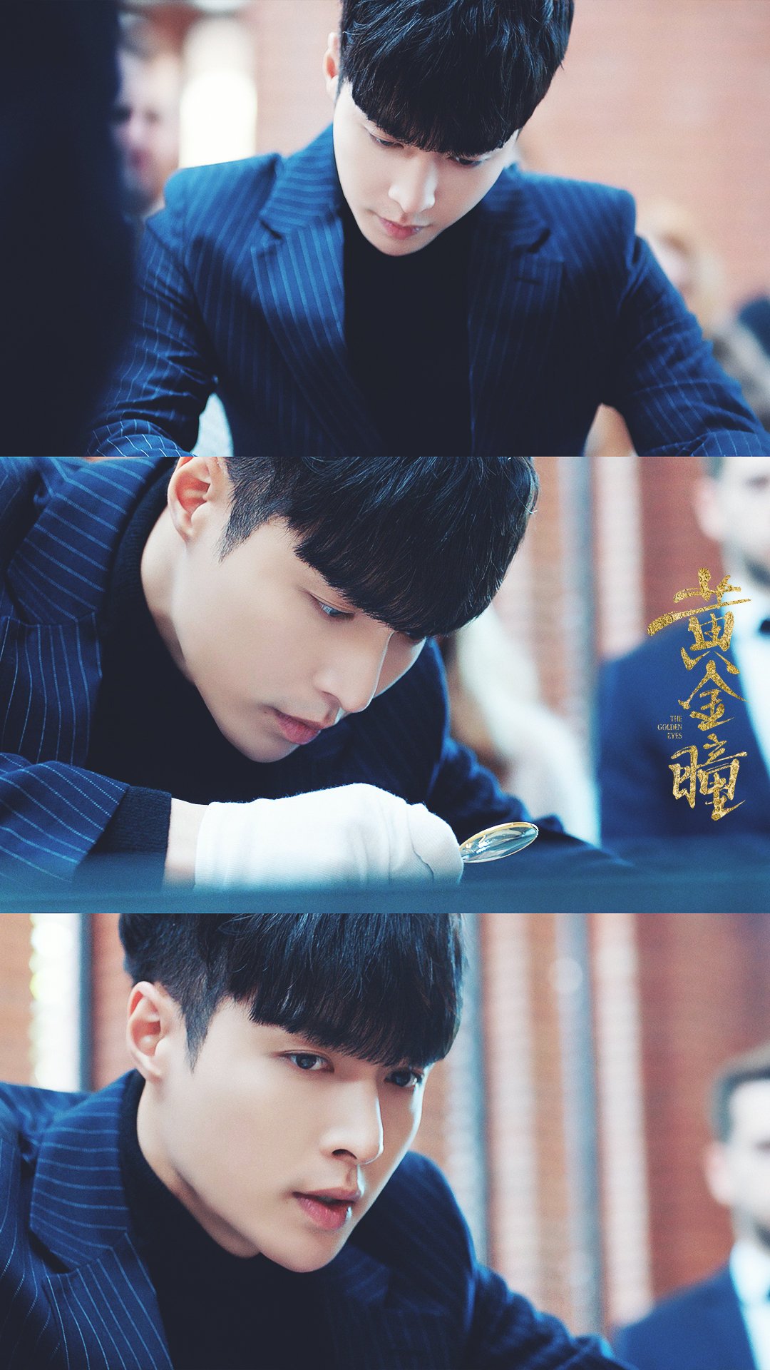 exo lay zhang yixing the golden eyes