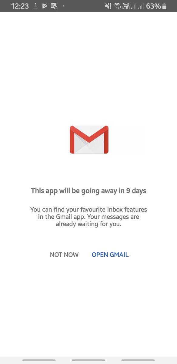 jeremiecs's tweet image. Am I supposed to go back to use the Gmail app like some sort of animal ? #inbox #saveinbox