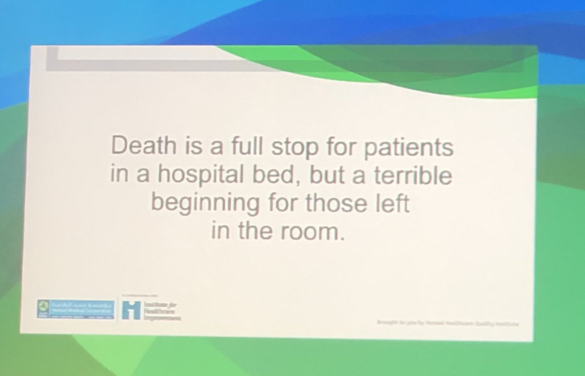 AllaIPE's tweet photo. A great heart touching plenary session from the perspective of a mother who lost her child due to serious of errors #MEforum2019 #HamadQuality https://t.co/PdceWxHQM5