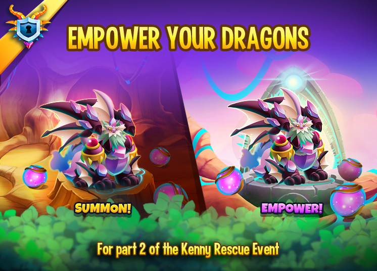 DragonCityGame's tweet photo. The Kenny Rescue mission will start on the 26th!
Remember to Empower your RoL Dragons while you still can, as they will be required for the Dragon Rescue!
#DragonCity #RelicOfLife #BringKennyBack #Again https://t.co/vdfvjc6xns