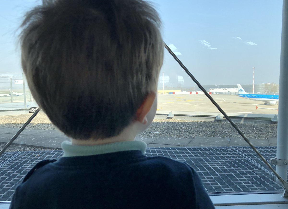AstWilliam's tweet photo. Very special moment this week-end as my younger son flew for the first time and it was on an E-Jet from @KLM. He absolutely loved it! #ProudFather #Embraer #LoveWhatYouFly https://t.co/aWnXyW7IhL