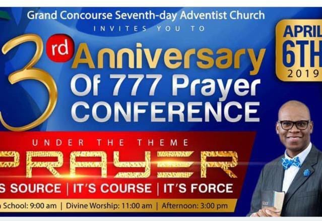 GCSDATemple's tweet photo. Come out and celebrate the 777 prayer conference on April 6th! #gcsda #prayerline https://t.co/X1aYRZA9YZ