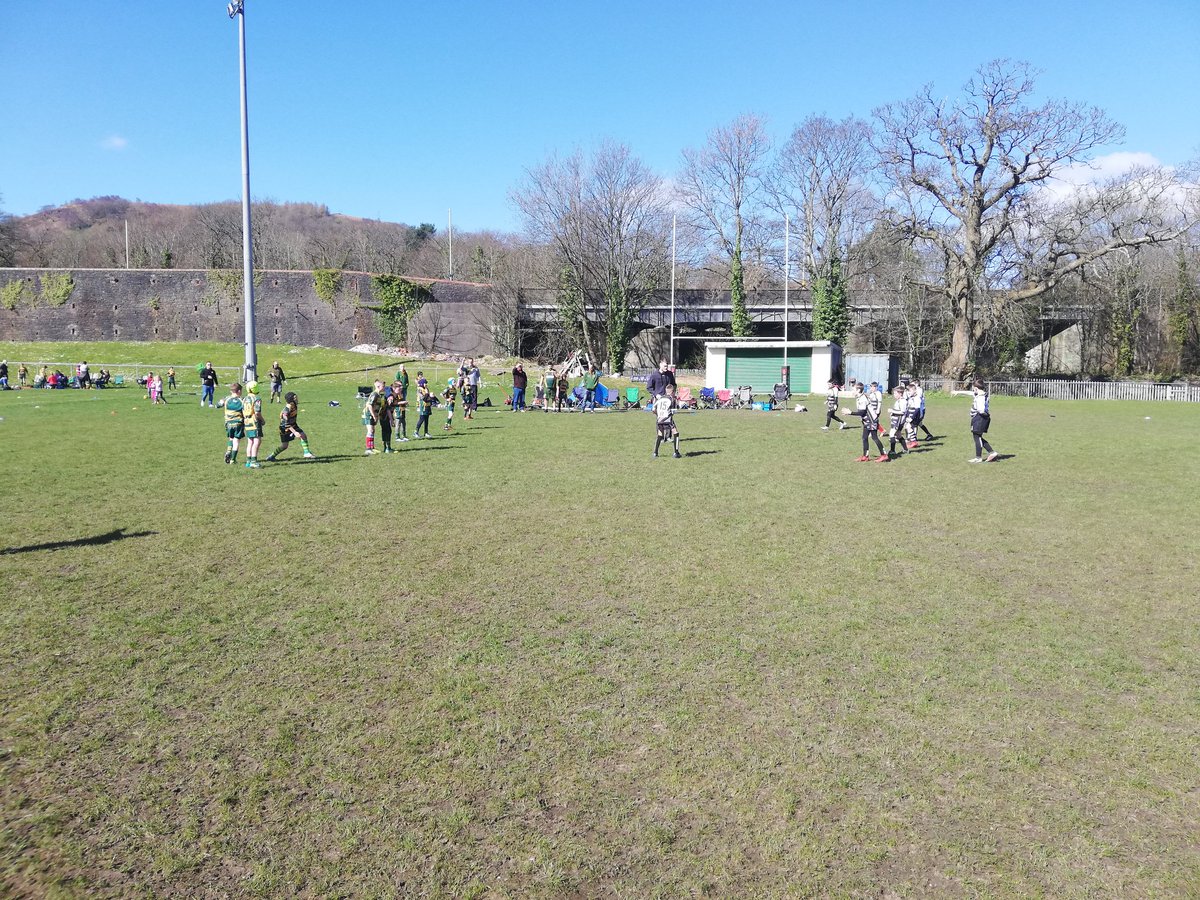 wru_j's tweet photo. Fantastic day so far for the u10s at today's festival. Big thanks to @AbercwmboiRFC and their amazing facilities @BenRose9980 https://t.co/j26ixO8GWM