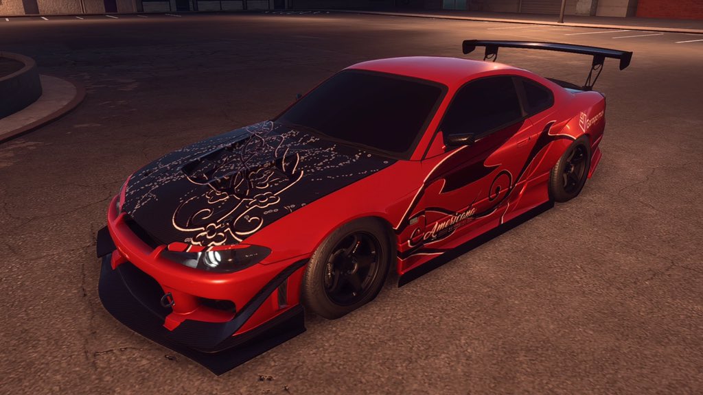 ゼータz Nfs Fkg ゼラニウムのイメージ的に欧州車か曲線の多い車 が似合うと思うのでここはあえてs15にしてみた あとで紹介するクロユリと対比するためできる限り抑えめに改造しております この見た目で T Co D9rirfjtz1 Twitter