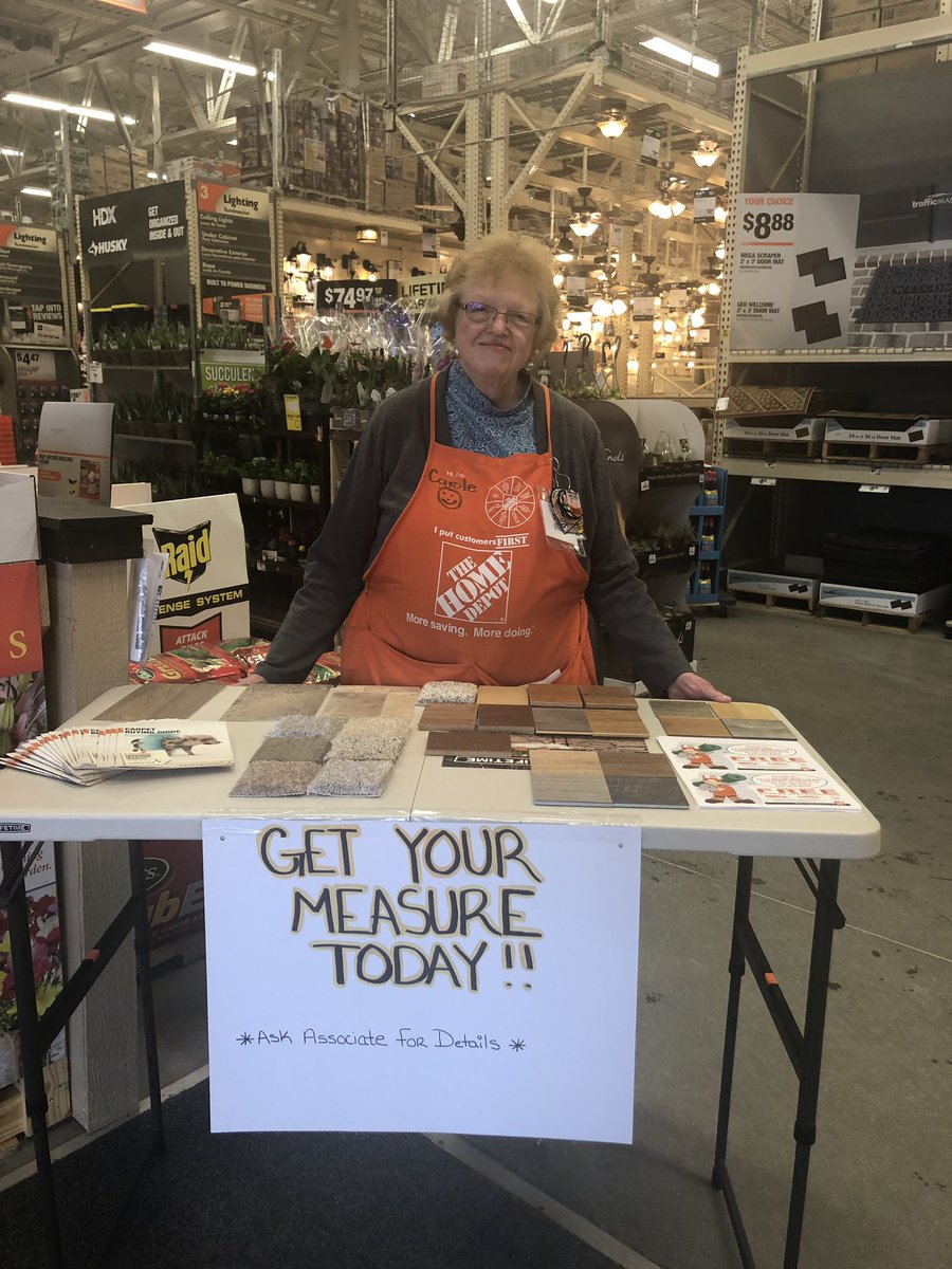 CrystalDion11's tweet photo. Are you redoing your floors? Look no further, come to the Littleton NH Home Depot. We will help you achieve your dream floors. Let’s set up your measure today. @8539LittletonHD @marantes1 @whipplenh @rnstonecowgirl @PeterLauzon2 @JasonArigoni @237District https://t.co/Hd0HQcumZO