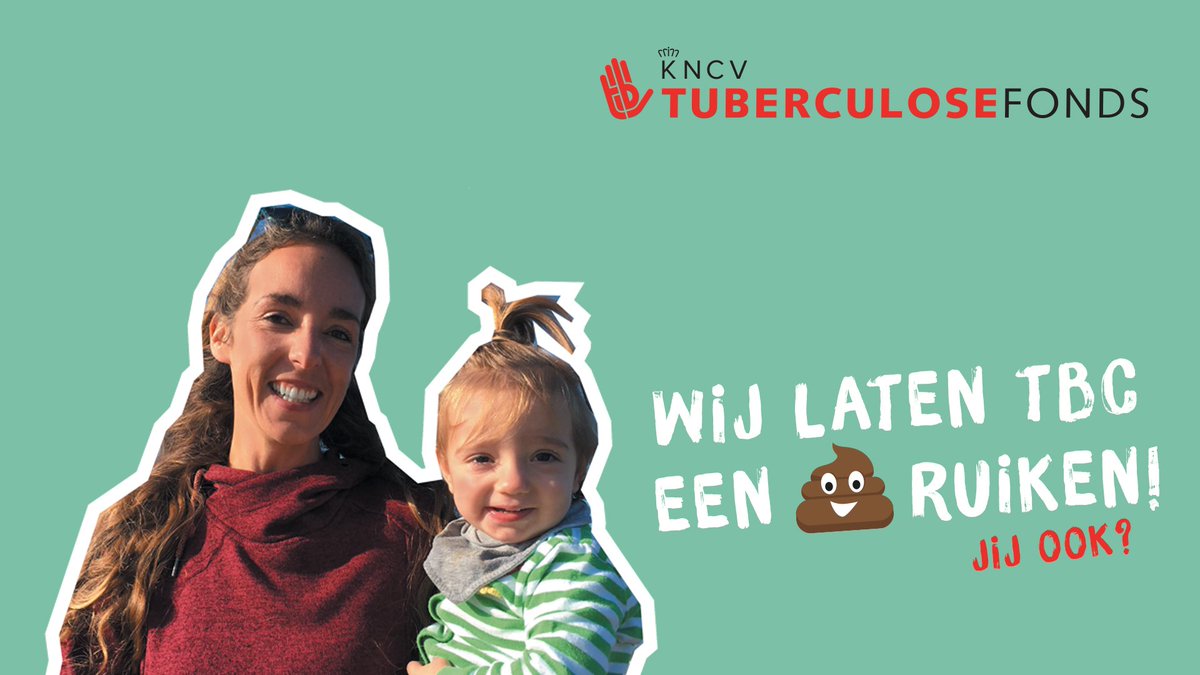 KNCVTBPlus_NL's tweet photo. Vandaag is het Wereld Stop Tuberculose Dag en lanceren wij de campagne ‘Wij laten TBC een 💩 ruiken’. Met onze poeptest kan TBC namelijk pijnloos worden opgespoord. Dit helpt kinderlevens redden! Laat jij TBC ook een 💩 ruiken? Lees meer: https://t.co/QNRcaPgxDK #TBCvrij #WTBD https://t.co/ZQU16OPGrN