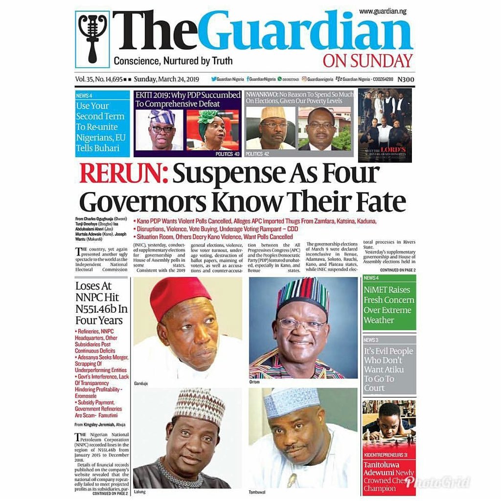 CDDWestAfrica's tweet photo. The country, yet again, presented another ugly spectacle to the world as INEC, yesterday, conducted supplementary elections for governorship and House of Assembly polls in some states.
https://t.co/KJVbjThQAI…
#2019Election #NigeriaDecides #ElectionRerun #CDDAnalysisCentre https://t.co/dW1NiXNcjz