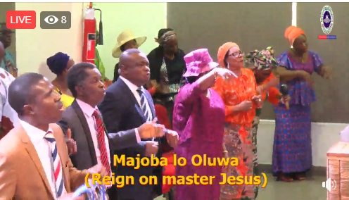 rccgtgsp's tweet photo. #PraiseWorship #DancingAllTheWay #GivingGloryAllTheWay
Majoba lo Oluwa💃💃💃🕺🕺🕺

Join the worship online:
Facebook: https://t.co/QqVAY8dG9n …
Youtube: https://t.co/M29f9Z0k0O …

#RCCGTGSP #SundayService #FirstService #Family #Praise #Dance https://t.co/8L5Im8WWpu