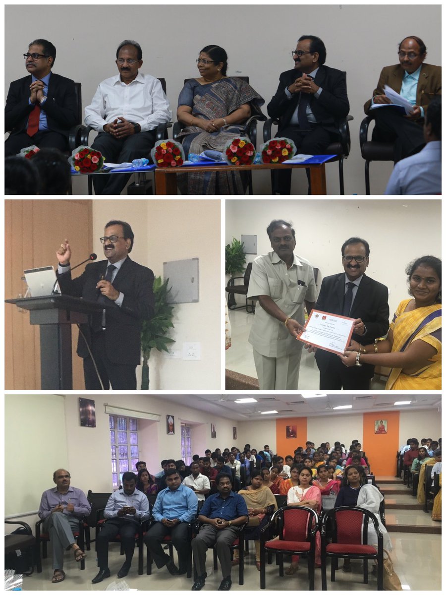 SRKoti's tweet photo. #MyFirstPayCheque @abcabslmf is a unique module for final year graduates . Our session at @andhrauniversit  in association with #NISM at Vizag @vuppala24 . This is our 5th session with ANDHRA UNIVERSITY. Thanks to VC, Principal and Team to enabling &amp; empowering students. https://t.co/48TN8Ah3Qu