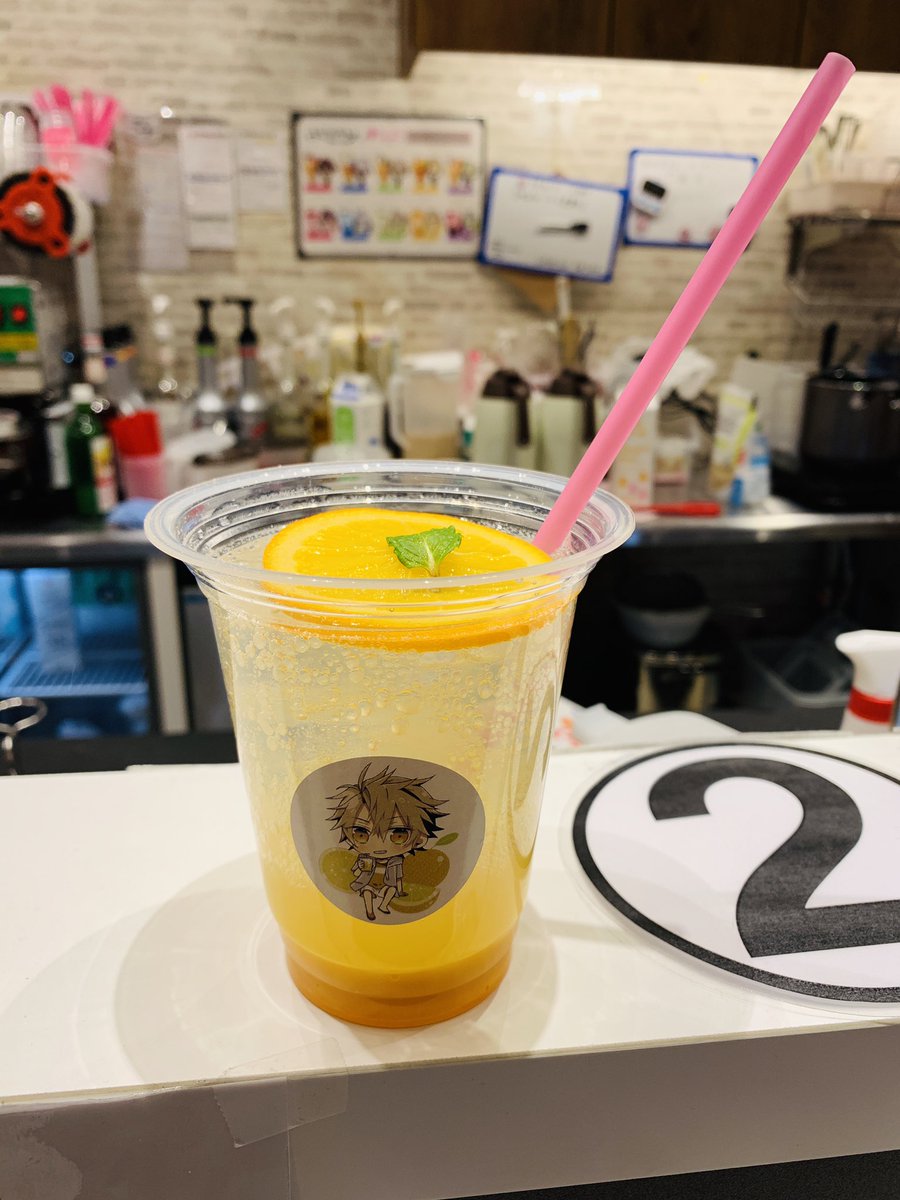 AmberLeeConnors's tweet photo. That moment when you’re thirsty & you can drink your best boy 💛#OtomeRoad #Ikebukuro #TomaBestBoy https://t.co/O4A0S3WW0H