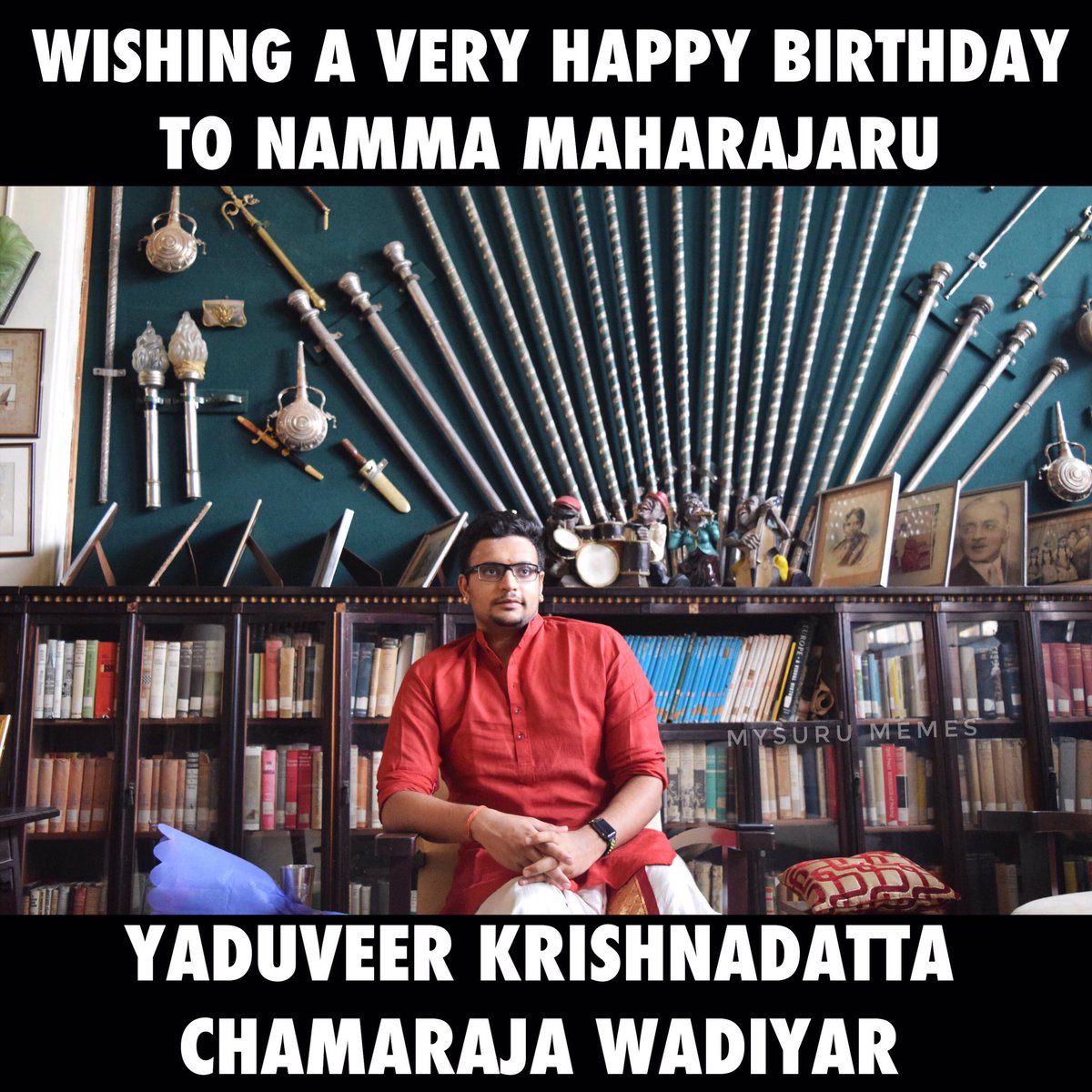 MysuruMemes's tweet photo. Namma Maharajaru 🥰😍.. https://t.co/LSfItALZFN
