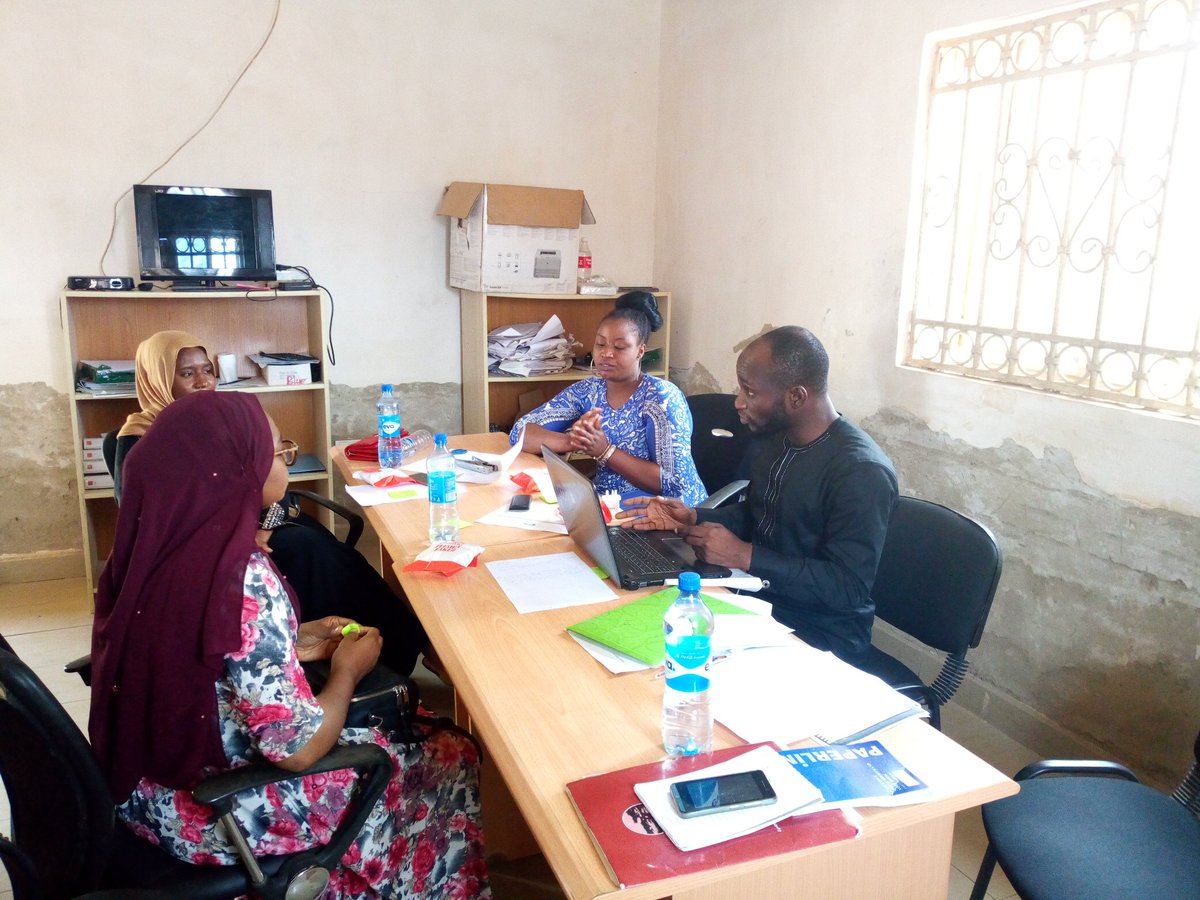cfnonline's tweet photo. Yesterday, #TeamCFN met with ladies to map out strategy for the next phase of our activity on Women in Peace building for our forthcoming project in the northeast. @HQNigerianArmy @ipss @usip @cislac @fes_nigeria #Women #Peace #Development #quote https://t.co/cDjas8Va9D