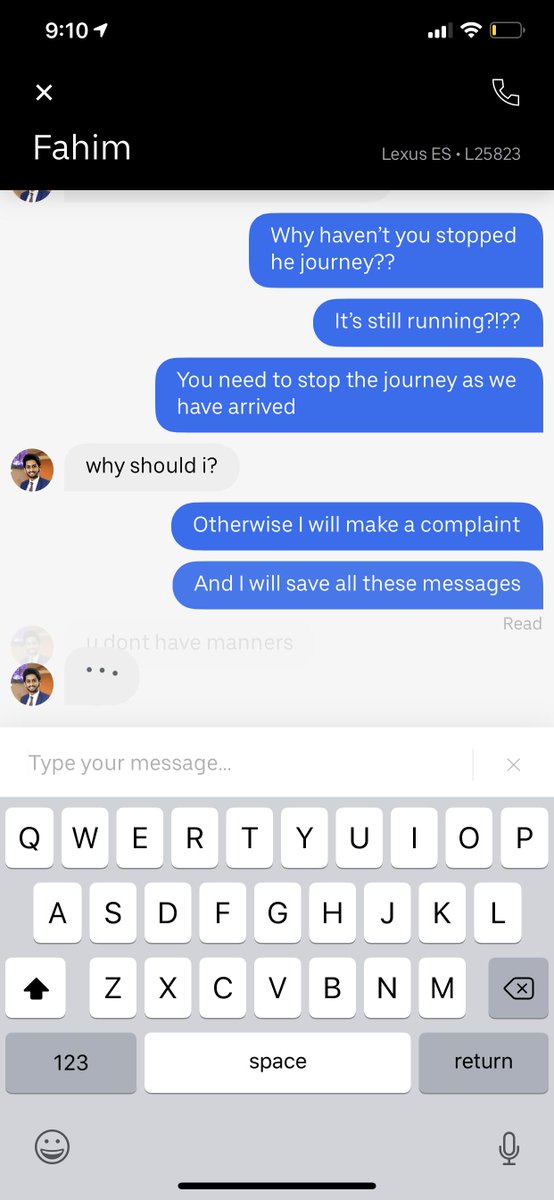JennaHeidstrom7's tweet photo. Today my @Uber watched me leave the car and decided to keep the trip running despite arriving at my destination minutes before, this was done to take extra cash from me! When I said I would send a complaint he replied saying I was rude! Is that okay?! #UberIssues @Uber_Support https://t.co/1kl4m2TiVQ